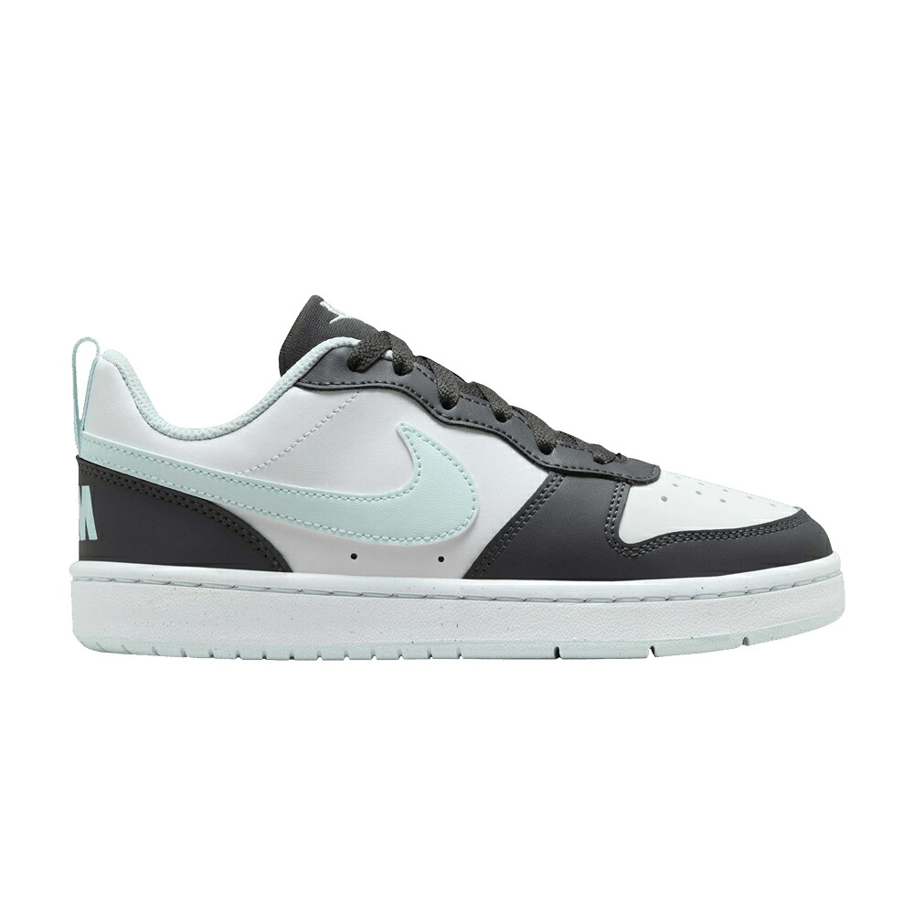 ナイキ コート 白色 ホワイト 青色 ブルー コートバーロウ 'ANTHRACITE BLUE' ジュニア キッズ NIKE COURT BOROUGH LOW RECRAFT GS GLACIER / ANTHRACITE WHITE GLACIER BLUE ベビー マタニティ スニーカー|スニケス