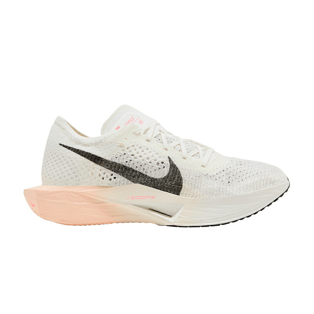 ナイキ クリムゾン NEXT% GUAVA ICE スニーカー レディース NIKE WMNS ZOOMX VAPORFLY 3 / SAIL CRIMSON TINT GUAVA ICE