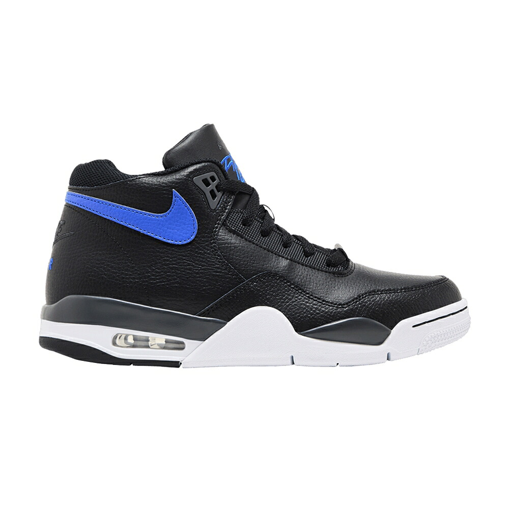 ナイキ フライト レガシー 黒色 ブラック 灰色 グレー 白色 ホワイト 'BLACK BLUE' スニーカー メンズ NIKE FLIGHT LEGACY HYPER / BLACK DARK SMOKE GREY WHITE