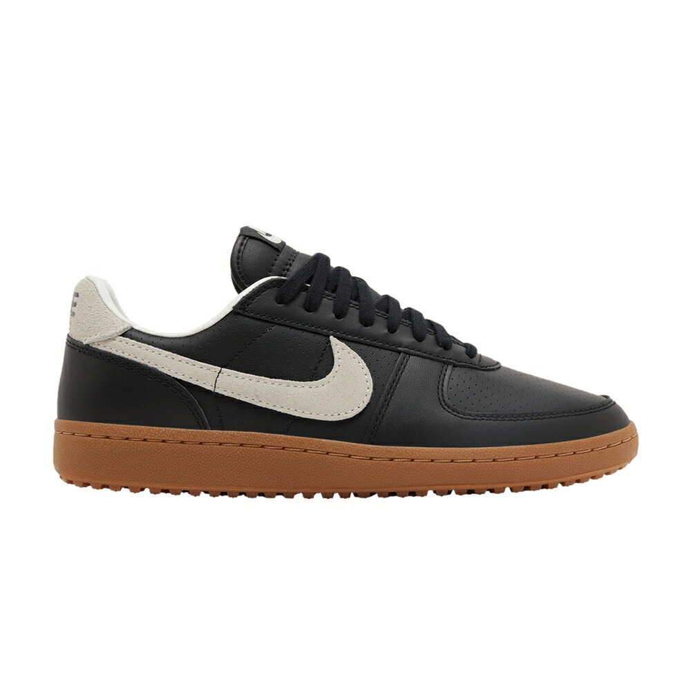 ナイキ フィールド ジェネラル 黒色 ブラック 茶色 ブラウン BLACK GUM スニーカー メンズ NIKE FIELD GENERAL 82 SP SAIL / SAIL BLACK GUM BROWN