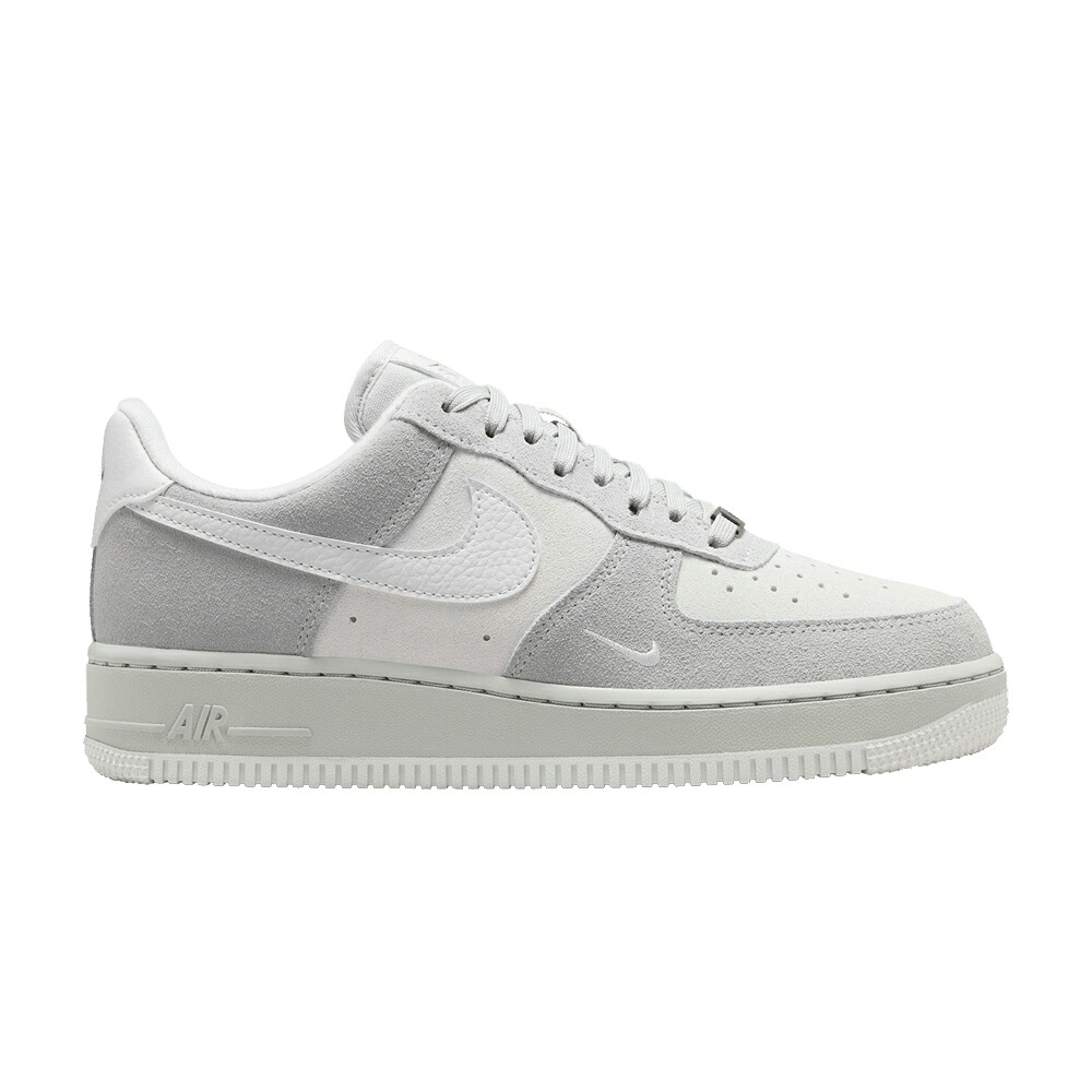 ナイキ 薄墨色 薄墨色 しろがね色 しろがね色 空軍 \u002707 \u0027LIGHT GREY\u0027 スニーカー レディース NIKE WMNS AIR FORCE 1 SMOKE VAST / LIGHT SMOKE GREY METALLIC SILVER