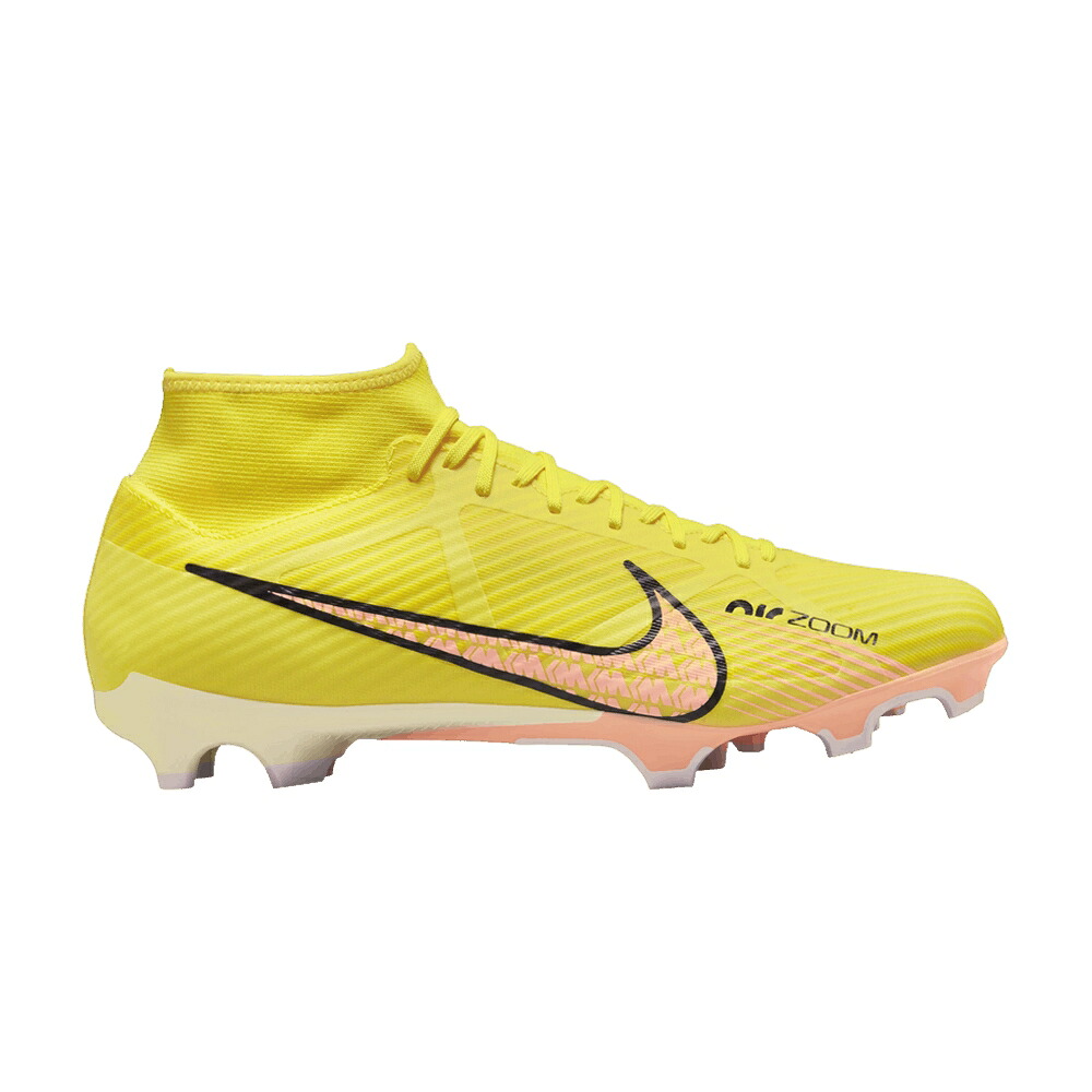 ナイキ ズーム アカデミー 黄色 イエロー ストライク 'LUCENT PACK' スニーカー メンズ NIKE ZOOM MERCURIAL SUPERFLY 9 ACADEMY MG SAMPLE / YELLOW STRIKE COCONUT MILK DOLL｜スニケス