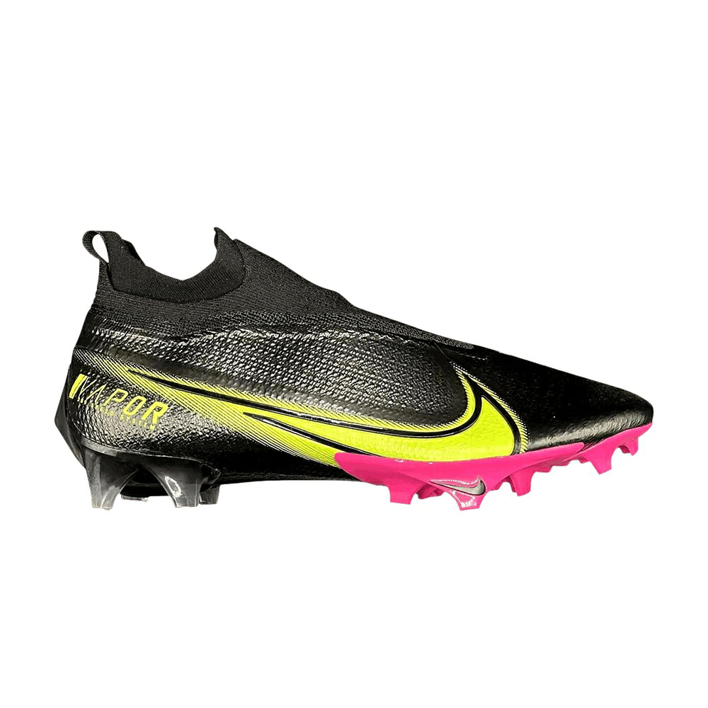 ナイキ エリート フライニット 黒色 ブラック ピンク 'OREGON AWARENESS' スニーカー メンズ NIKE VAPOR EDGE ELITE 360 FLYKNIT - BREAST CANCER PE / BLACK VOLT PINK FOIL|スニケス