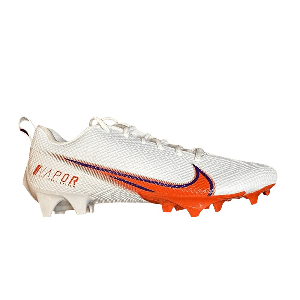 ナイキ スピード 白色 ホワイト 橙 オレンジ CLEMSON AWAY スニーカー メンズ NIKE VAPOR EDGE SPEED 360 SMU - PE / WHITE UNIVERSITY ORANGE