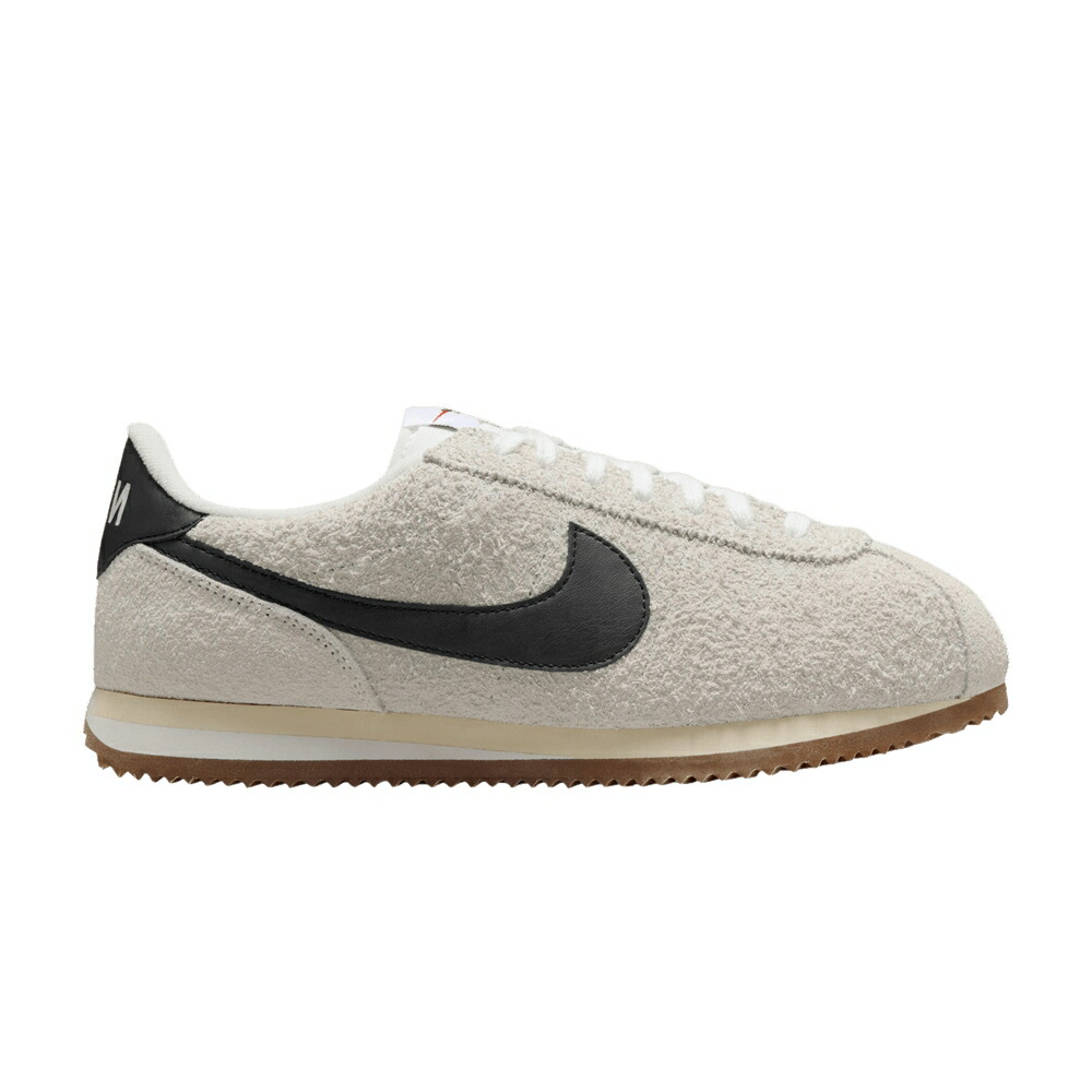 ナイキ コルテッツ ビンテージ ヴィンテージ 白いこと 白いこと \u0027MUSLIN BLACK\u0027 スニーカー レディース NIKE WMNS CORTEZ VINTAGE / SUMMIT WHITE MUSLIN GUM MEDIUM