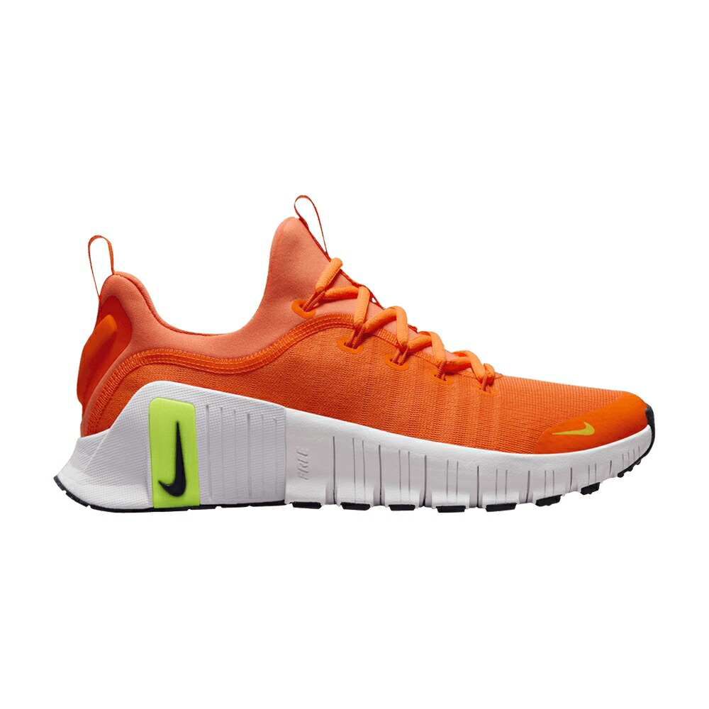 ナイキ フリー 橙 オレンジ 灰色 グレー TOTAL VOLT スニーカー レディース NIKE WMNS FREE METCON 6 ORANGE / TOTAL ORANGE FOOTBALL GREY VOLT