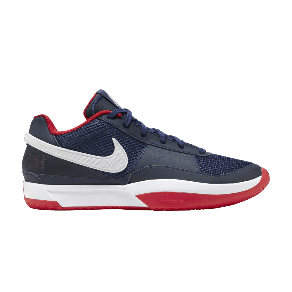 ナイキ 紺色 ネイビー 白色 ホワイト USA スニーカー メンズ NIKE JA 1 EP / MIDNIGHT NAVY WHITE UNIVERSITY