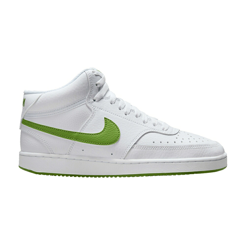 ナイキ コート ミッド 白色 ホワイト 'CHLOROPHYLL' スニーカー レディース NIKE WMNS COURT VISION MID / WHITE CHLOROPHYLL|スニケス