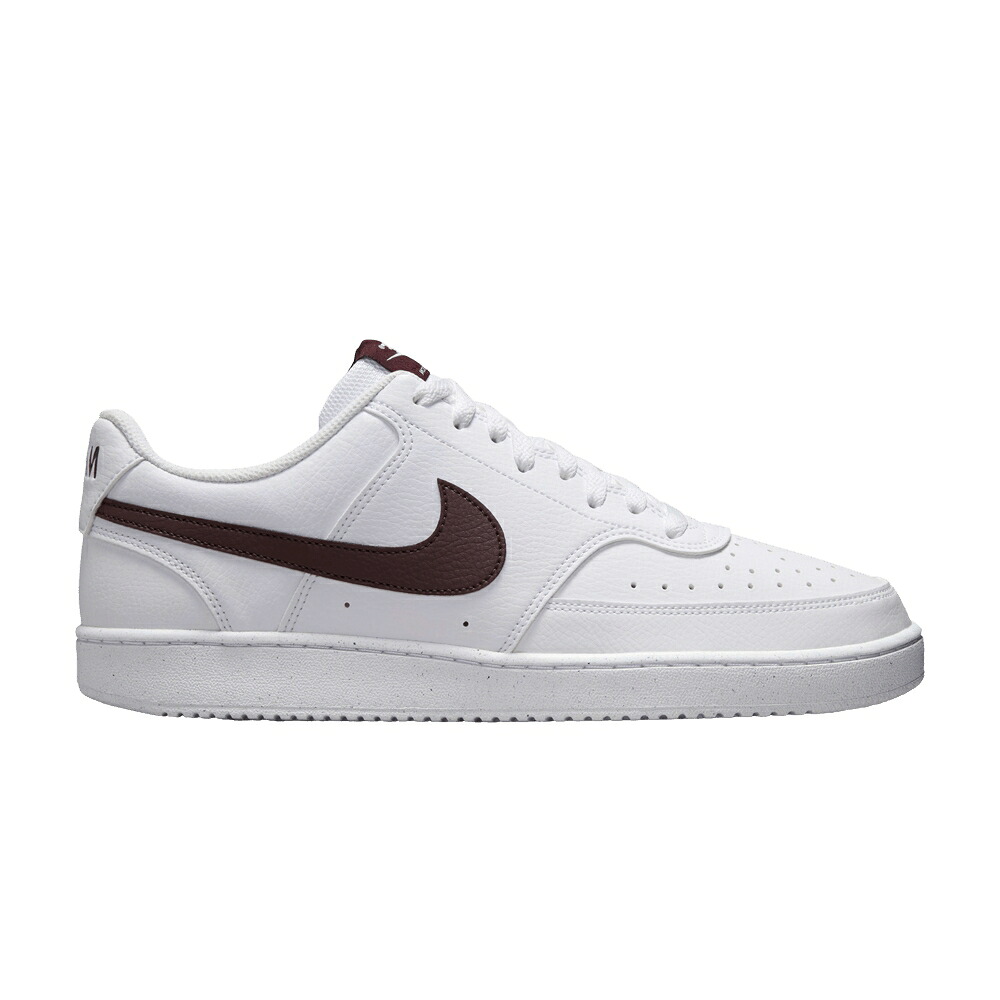 ナイキ コート ワイン色 バーガンディー 白色 ホワイト 'WHITE CRUSH' スニーカー メンズ NIKE COURT VISION LOW NEXT NATURE BURGUNDY / WHITE BURGUNDY CRUSH|スニケス