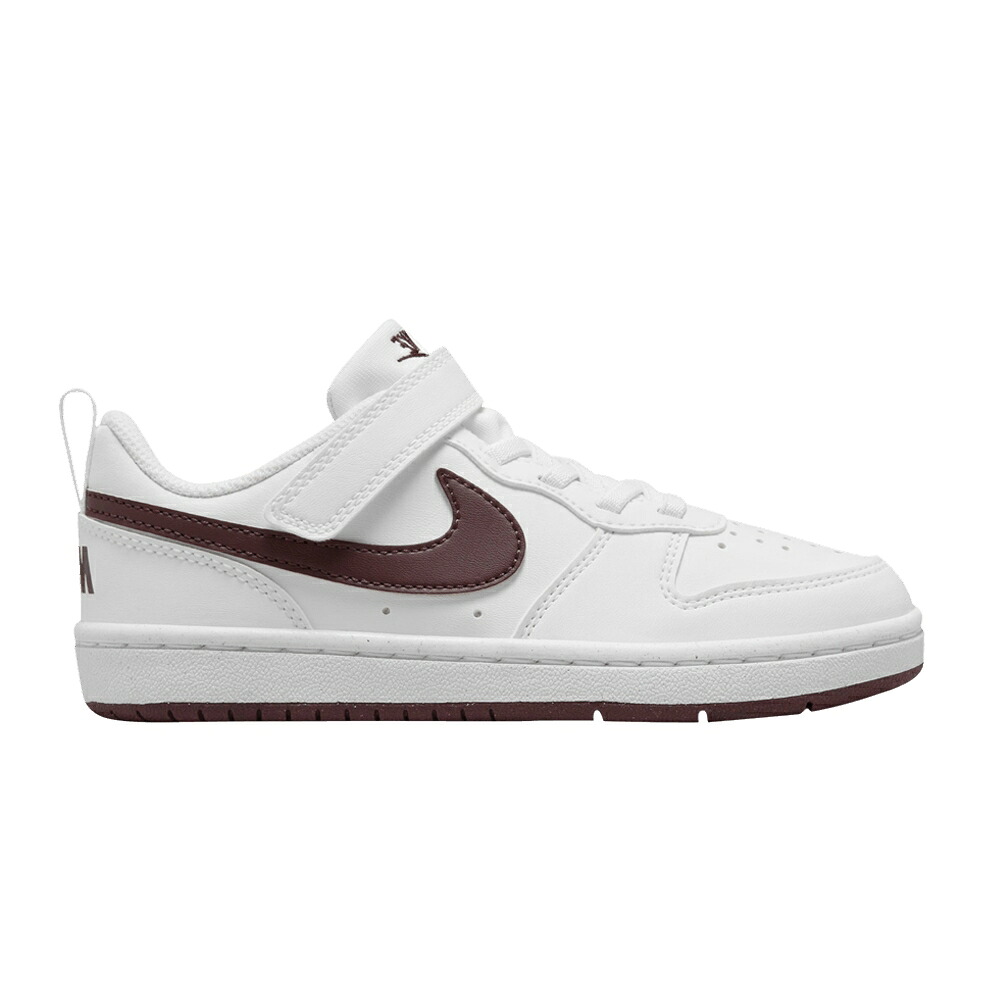 ナイキ コート ワイン色 バーガンディー 白色 ホワイト コートバーロウ 'WHITE CRUSH' ジュニア キッズ NIKE COURT BOROUGH LOW RECRAFT PS BURGUNDY / WHITE BURGUNDY CRUSH ベビー マタニティ スニーカー