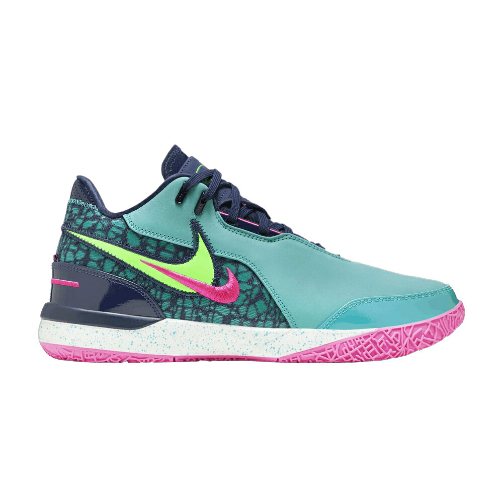 ナイキ ズーム レブロン 緑 グリーン ストライク 'SOUTH BEACH' スニーカー メンズ NIKE ZOOM LEBRON NXXT GEN AMPD EP / DUSTY CACTUS GREEN STRIKE