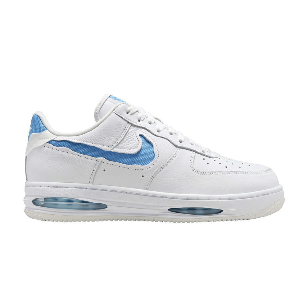 ナイキ 白色 ホワイト エアフォース 'WHITE BLUE' スニーカー メンズ NIKE AIR FORCE 1 LOW EVO UNIVERSITY / WHITE SUMMIT WHITE UNIVERSITY｜スニケス