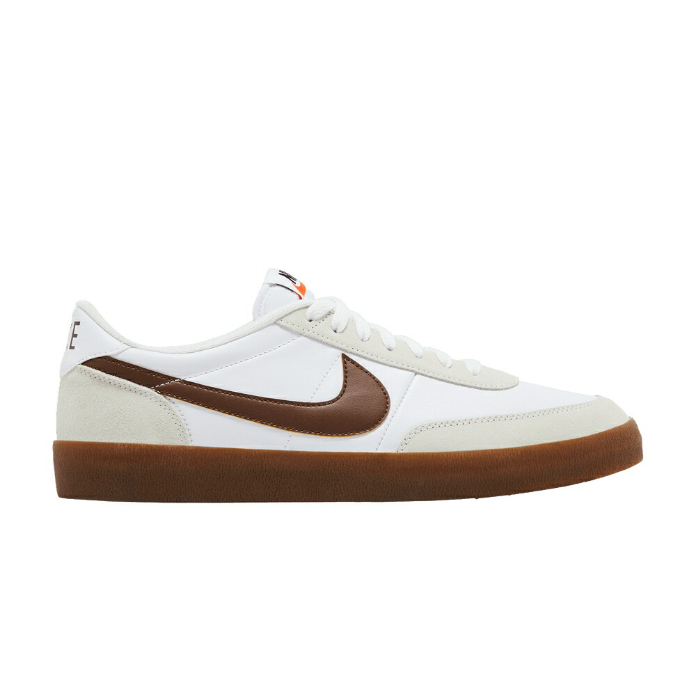 ナイキ レザー 白色 ホワイト 茶色 ブラウン WHITE GUM スニーカー メンズ NIKE KILLSHOT 2 LEATHER CACAO WOW / WHITE CACAO WOW GUM MEDIUM BROWN