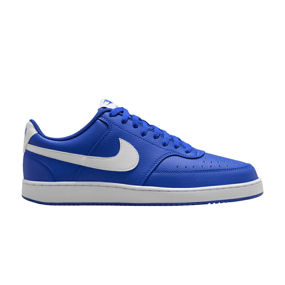 ナイキ コート 青色 ブルー 白色 ホワイト 'RACER BLUE' スニーカー メンズ NIKE COURT VISION LOW / RACER BLUE WHITE