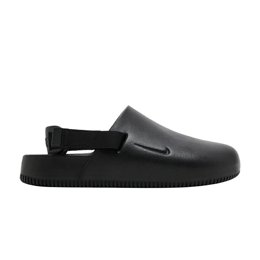 ナイキ 黒色 ブラック 'TRIPLE BLACK' スニーカー レディース NIKE WMNS CALM MULE / BLACK BLACK