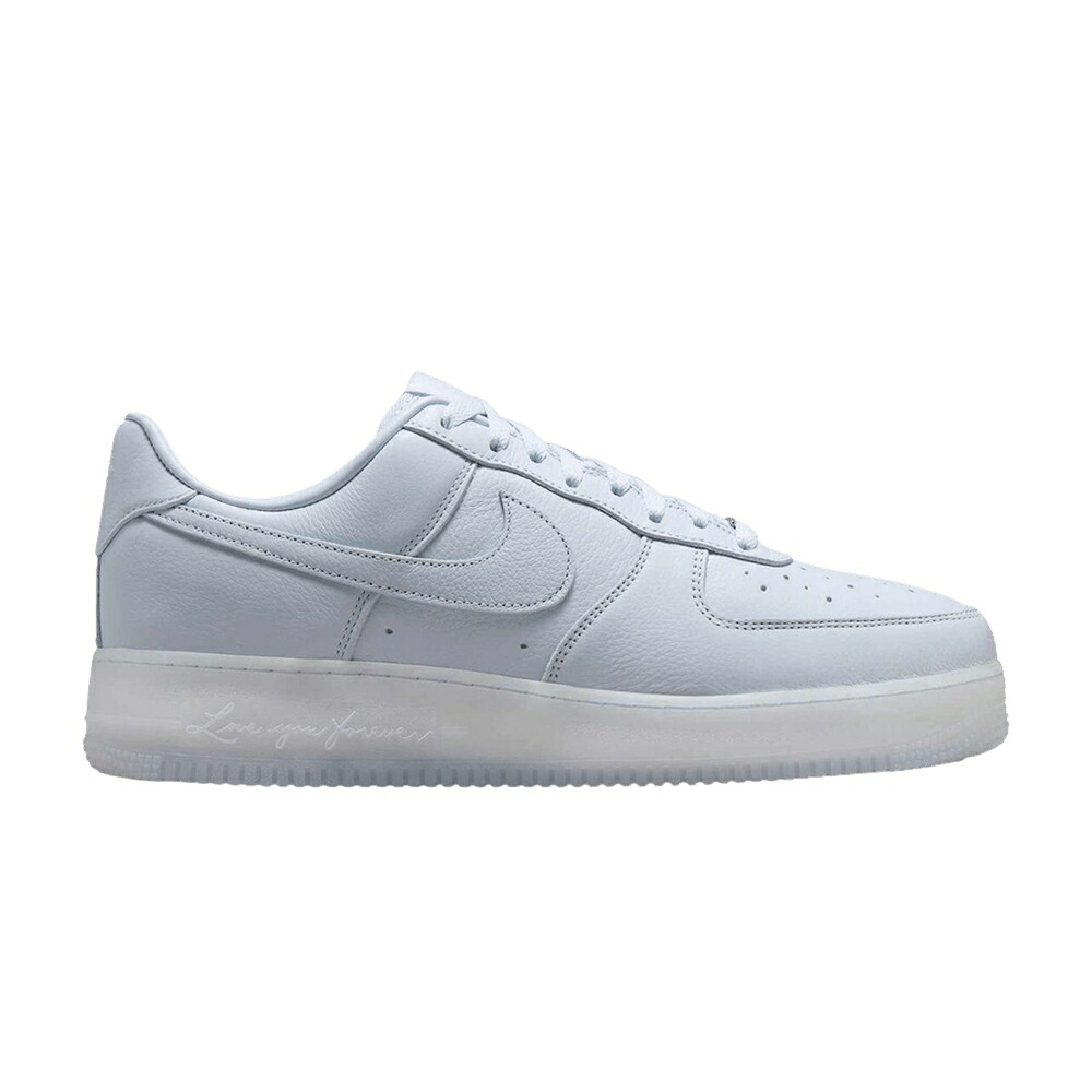 ナイキ 白色 ホワイト エアフォース 'CERTIFIED TINT' スニーカー メンズ NIKE NOCTA X AIR FORCE 1 LOW LOVER BOY - WHITE COBALT / WHITE COBALT TINT METALLIC|スニケス