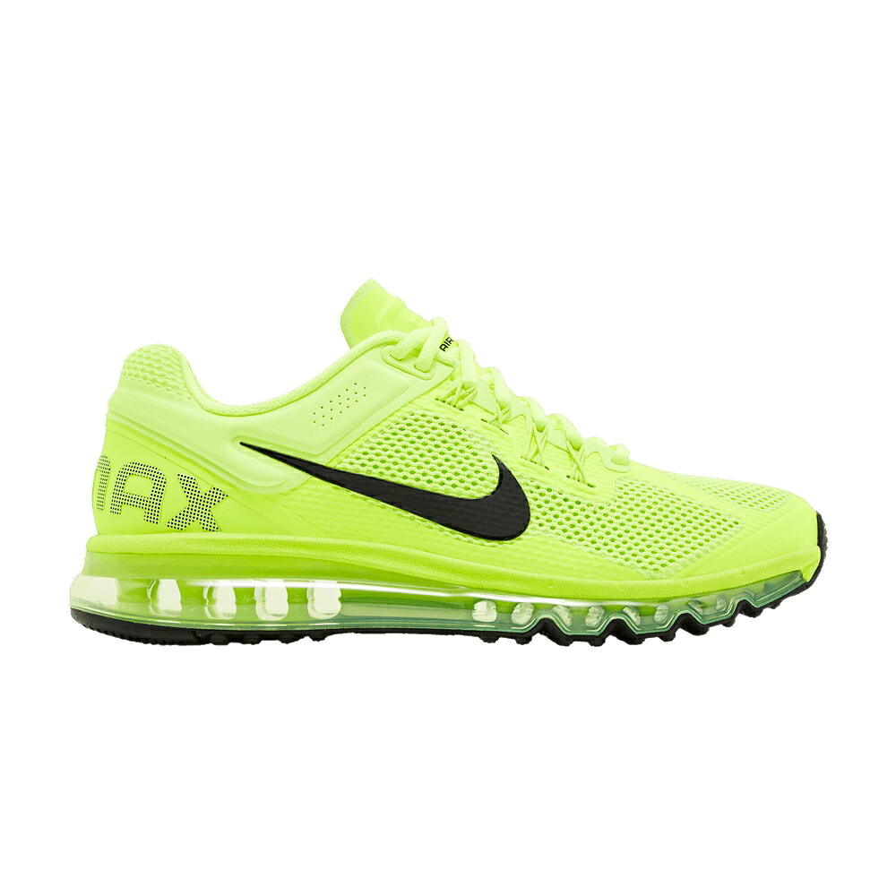 ナイキ マックス 黒いこと 黒いこと エア湖マックス \u0027VOLT CYBER\u0027 スニーカー メンズ NIKE AIR MAX 2013 / VOLT CYBER BLACK