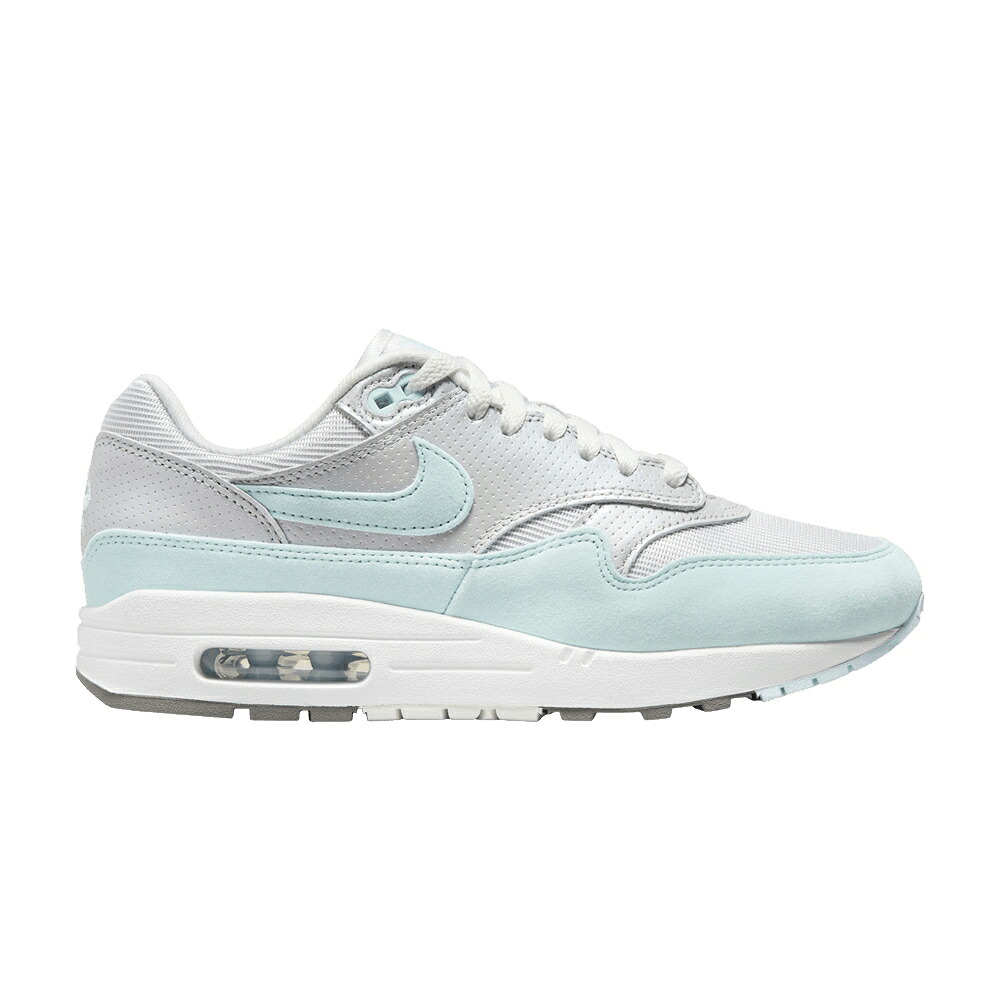 ナイキ マックス プラチナム 大気圏マックス \u002787 \u0027GLACIER BLUE\u0027 スニーカー レディース NIKE WMNS AIR MAX 1 / METALLIC PLATINUM FLAT PEWTER