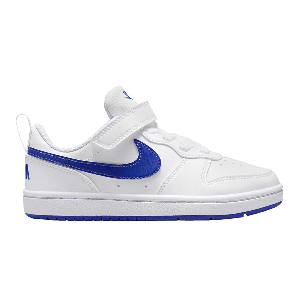 ナイキ コート 白色 ホワイト コートバーロウ 'WHITE ROYAL' ジュニア キッズ NIKE COURT BOROUGH LOW RECRAFT PS HYPER / WHITE HYPER ROYAL ベビー マタニティ スニーカー|スニケス