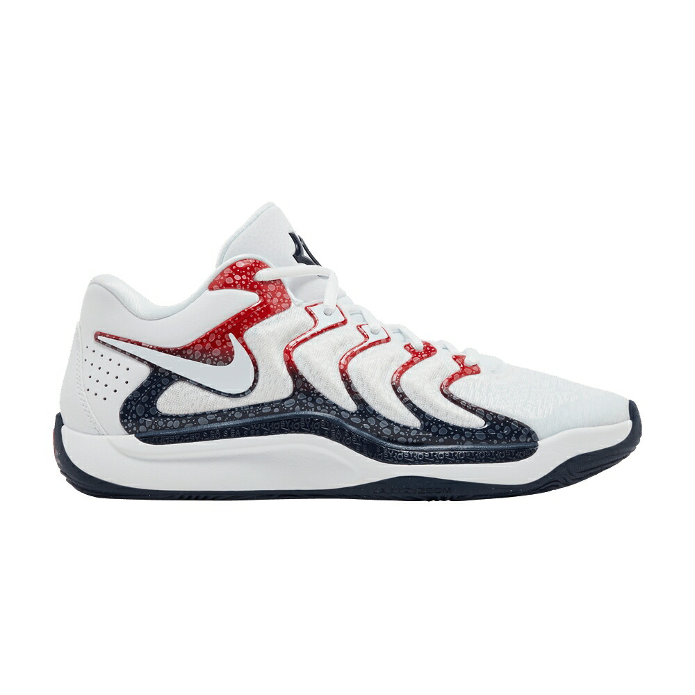 ナイキ 白色 ホワイト 赤 レッド USA スニーカー メンズ NIKE KD 17 / WHITE UNIVERSITY RED OBSIDIAN