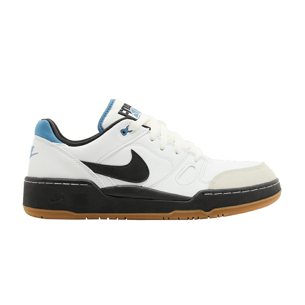 ナイキ 黒いこと 黒いこと 白いこと 白いこと \u0027WHITE STORM\u0027 スニーカー メンズ NIKE FULL FORCE LOW BLACK AEGEAN / WHITE PHANTOM AEGEAN STORM BLACK スニーカー-メンズ靴