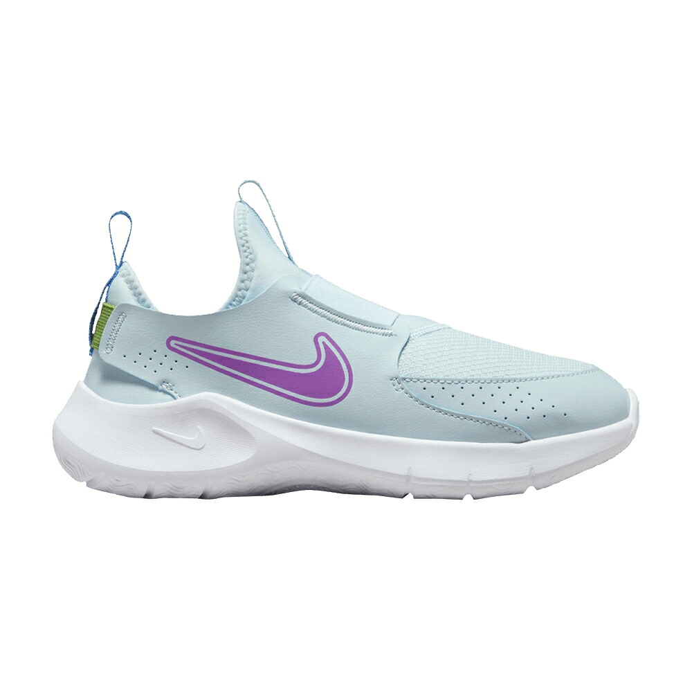 ナイキ 青味 青み \u0027GLACIER VIOLET\u0027 御坊っちゃん キッズ NIKE FLEX RUNNER 3 GS BLUE HYPER / GLACIER BLUE UNIVERSITY BLUE もの言う花 マタニティ スニーカー