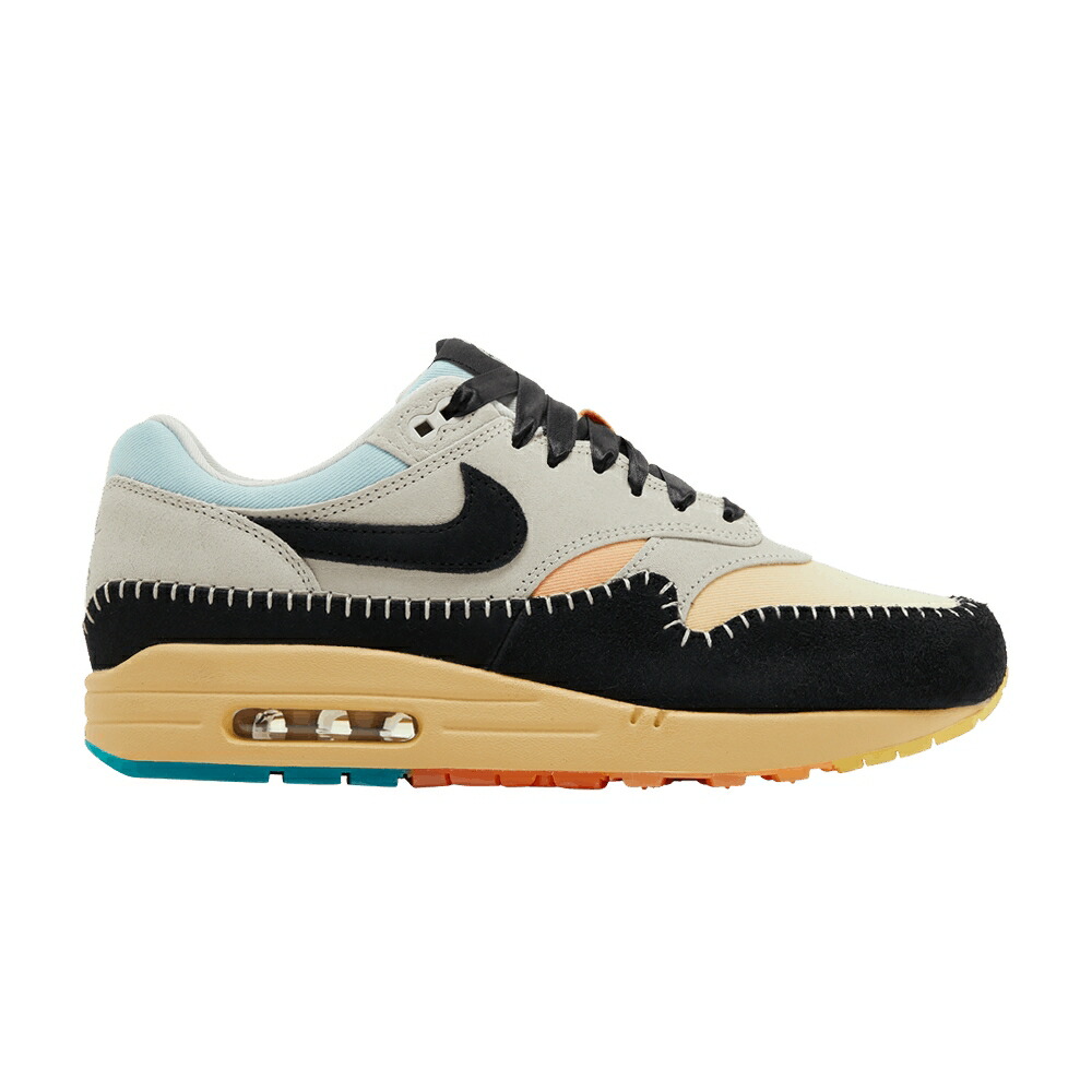 ナイキ マックス 黒いこと 黒いこと エア湖マックス \u002787 \u0027N7\u0027 スニーカー メンズ NIKE AIR MAX 1 / LIGHT BONE BLACK DUSTY CACTUS