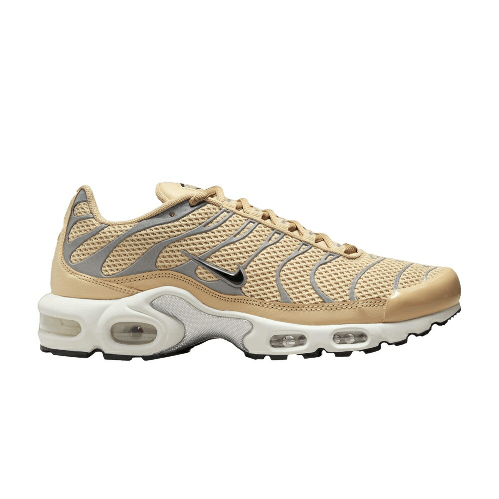 ナイキ マックス しろがね色 しろがね色 エアマックスプラス \u0027SESAME\u0027 スニーカー レディース NIKE WMNS AIR MAX PLUS / SESAME METALLIC SILVER LIGHT