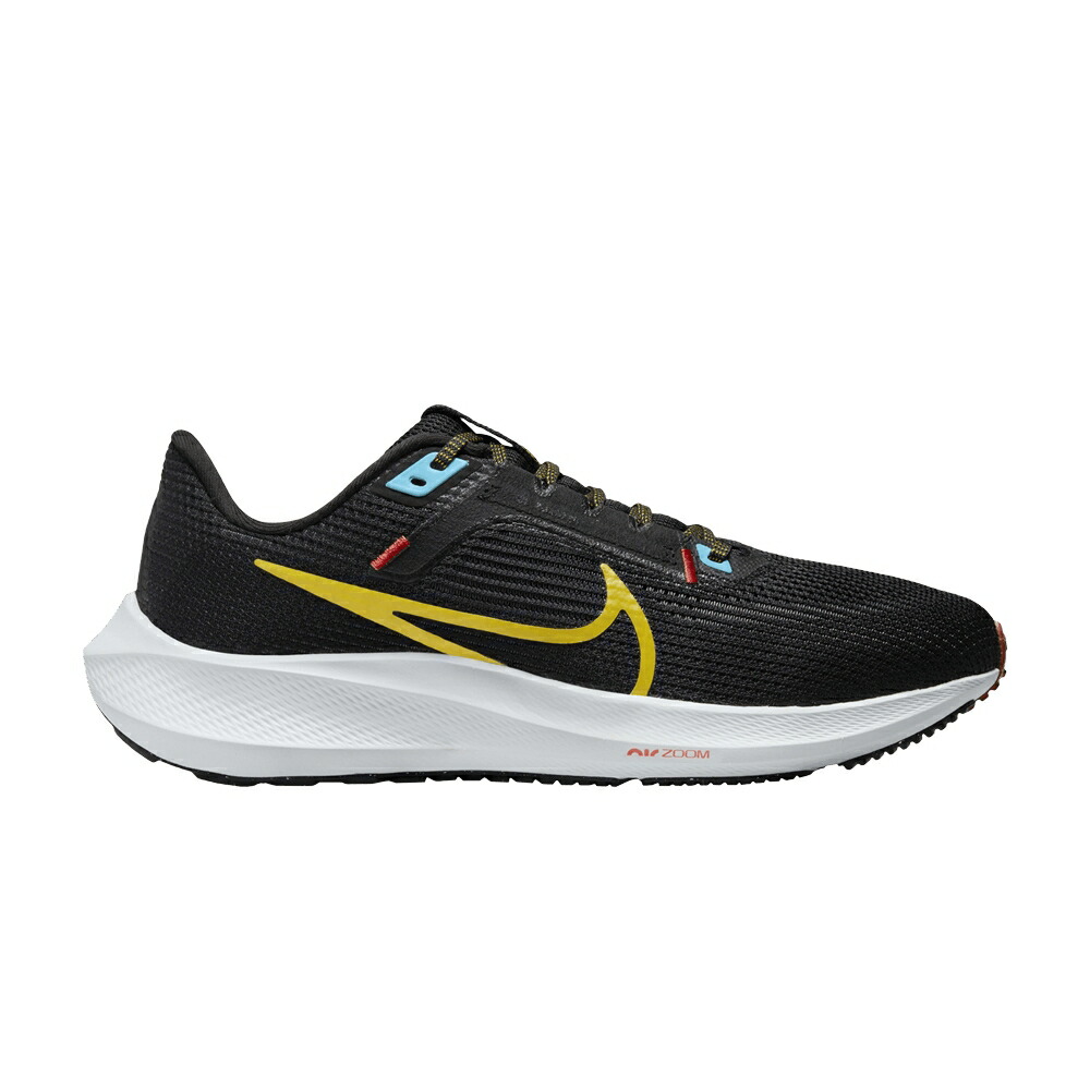 ナイキ ズーム ペガサス スピード 黒色 ブラック 灰色 グレー ズームペガサス BLACK YELLOW スニーカー レディース NIKE WMNS AIR ZOOM PEGASUS 40 SPEED / BLACK DARK SMOKE GREY BALTIC