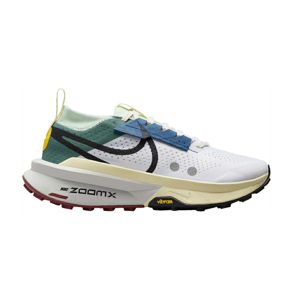 ナイキ コート 白色 ホワイト 青色 ブルー 黒色 ブラック 'BICOASTAL BLUE' スニーカー レディース NIKE WMNS ZOOMX ZEGAMA 2 COURT / WHITE BICOASTAL COURT BLUE BLACK|スニケス