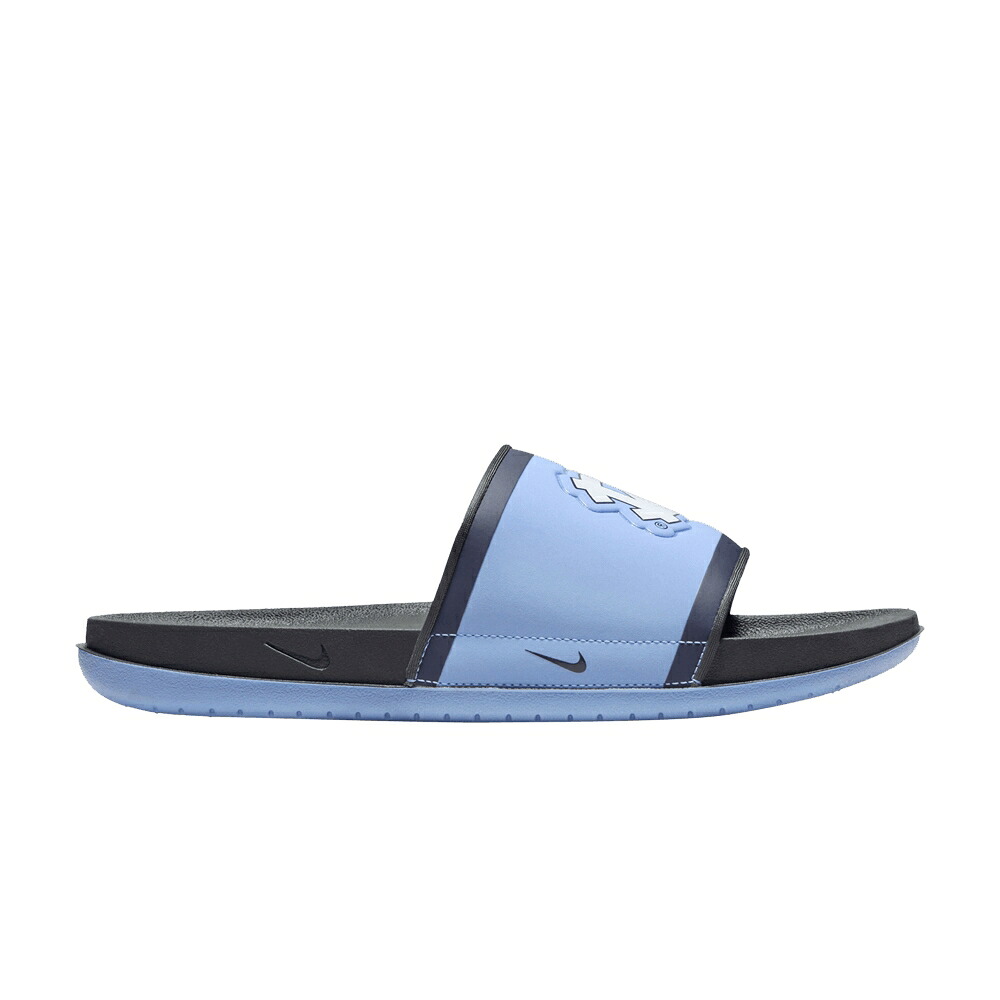 ナイキ カレッジ サンダル 青色 ブルー 灰色 グレー 'UNC' スニーカー メンズ NIKE COLLEGE OFFCOURT SLIDE / VALOR BLUE DARK SMOKE GREY