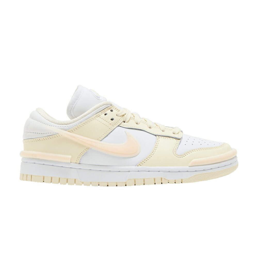 ナイキ ダンク 白色 ホワイト ダンクロー 'COCONUT MILK' スニーカー レディース NIKE WMNS DUNK LOW TWIST / COCONUT MILK WHITE GUAVA ICE