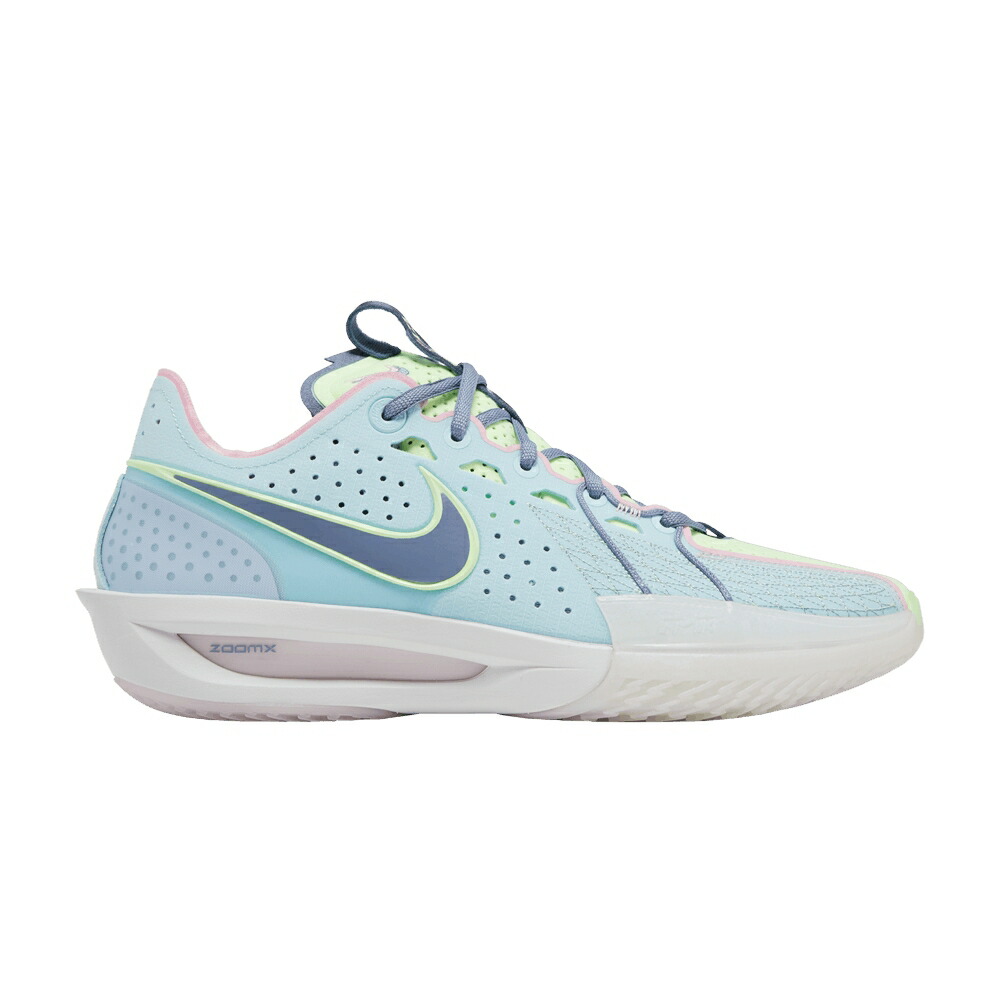 ナイキ 望遠レンズ 青味 青み \u0027DREAMERS\u0027 スニーカー メンズ NIKE AIR ZOOM GT CUT 3 / GLACIER BLUE BRIGHT MANDARIN
