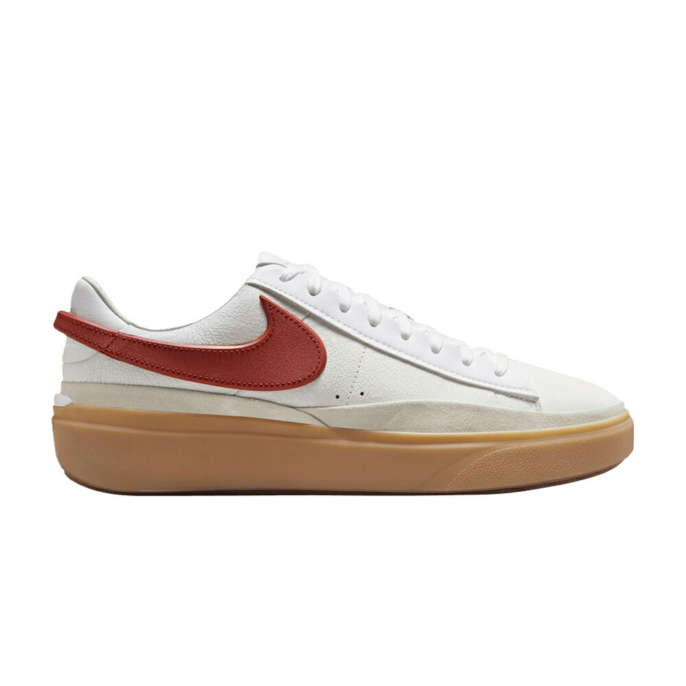 ナイキ ブレイザー 白いこと 白いこと 黄味がかった 黄み \u0027DRAGON RED\u0027 スニーカー メンズ NIKE BLAZER PHANTOM LOW / WHITE SUMMIT WHITE GUM YELLOW 靴-スニーカー