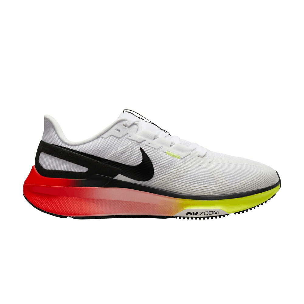 ナイキ 望遠レンズ クリムゾン 白いこと 白いこと 黒いこと 黒いこと \u0027WHITE VOLT\u0027 スニーカー メンズ NIKE AIR ZOOM STRUCTURE 25 BRIGHT CRIMSON / WHITE BRIGHT CRIMSON VOLT BLACK