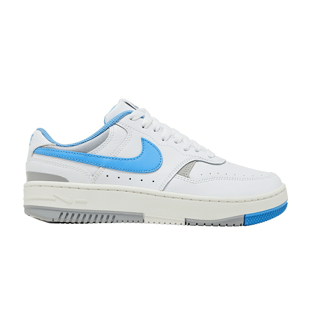 ナイキ 白いこと 白いこと 薄墨色 薄墨色 \u0027WHITE BLUE\u0027 スニーカー レディース NIKE WMNS GAMMA FORCE UNIVERSITY / WHITE LIGHT SMOKE GREY SUMMIT