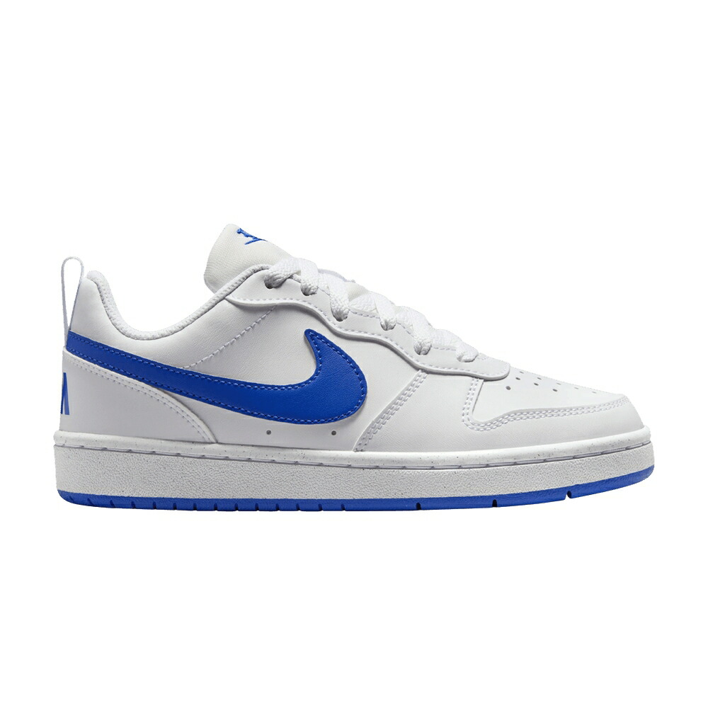 ナイキ コート 白色 ホワイト コートバーロウ WHITE ROYAL ジュニア キッズ NIKE COURT BOROUGH LOW RECRAFT GS HYPER / WHITE HYPER ROYAL ベビー マタニティ スニーカー