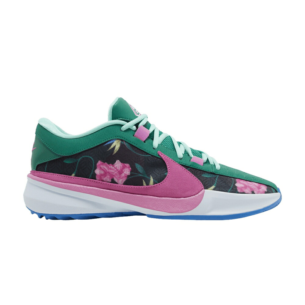 ナイキ 望遠レンズ 青味 青み サクラ色 望遠レンズフリーク \u0027FLOWERS\u0027 スニーカー メンズ NIKE ZOOM FREAK 5 / LIGHT PHOTO BLUE PLAYFUL PINK