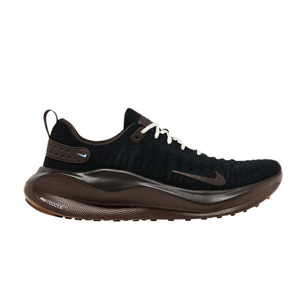 ナイキ 幽客 黒いこと 黒いこと 赤銅色 赤銅色 \u0027BLACK BROWN\u0027 スニーカー メンズ NIKE REACTX INFINITY RUN BAROQUE / BLACK VELVET BROWN EARTH BAROQUE