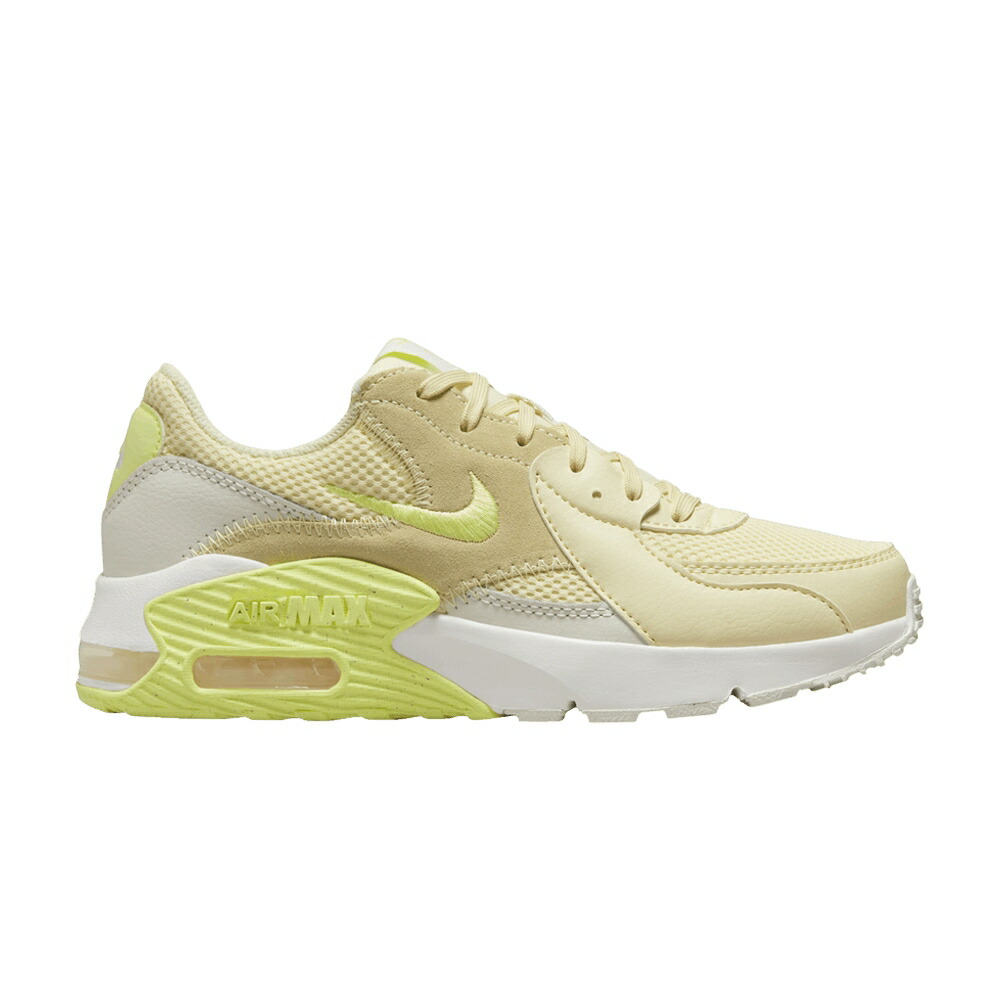 ナイキ マックス エアマックス 'ALABASTER TWIST' スニーカー レディース NIKE WMNS AIR MAX EXCEE LIGHT LEMON / ALABASTER LIGHT LEMON TWIST|スニケス