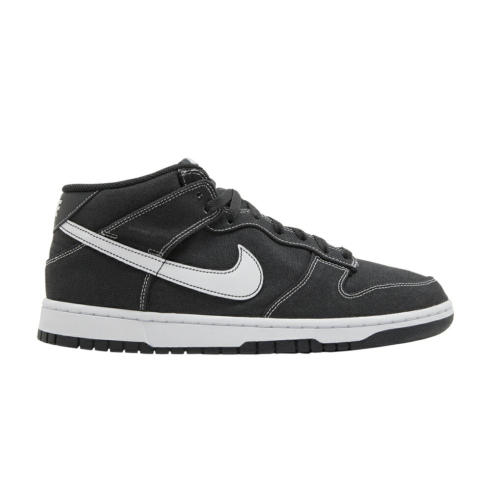 ナイキ ダンク ミッド 白色 ホワイト OFF WHITE スニーカー メンズ NIKE DUNK MID NOIR / OFF NOIR WHITE OFF NOIR WHITE