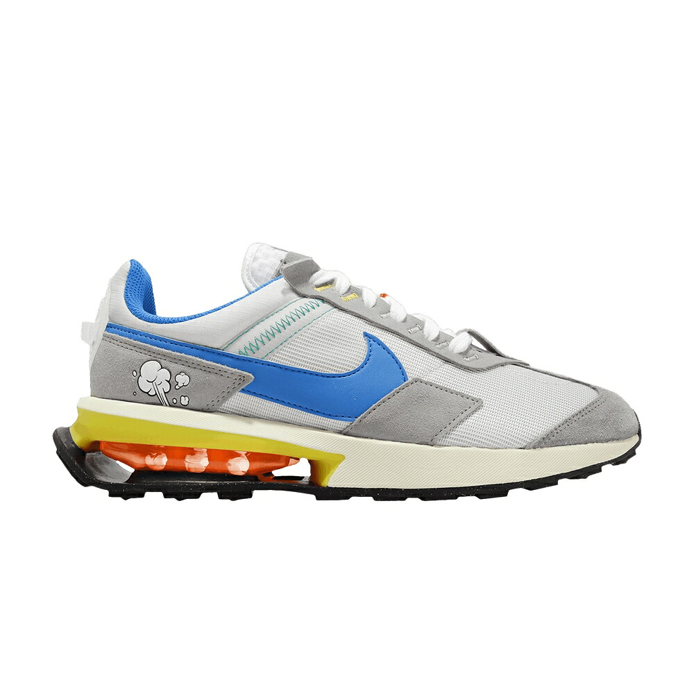 ナイキ マックス 薄墨色 薄墨色 青味 青み エア湖マックス \u0027MIGHTY SWOOSHERS\u0027 スニーカー メンズ NIKE AIR MAX PRE-DAY / CAST GREY PHOTO BLUE