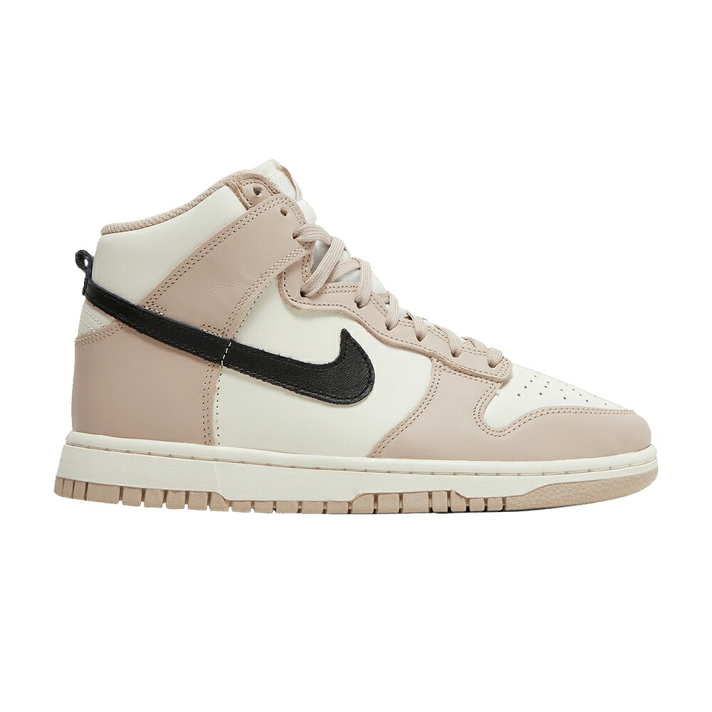 ナイキ ダンク 御機嫌 黒いこと 黒いこと ダンクハイ \u0027FOSSIL STONE\u0027 スニーカー レディース NIKE WMNS DUNK HIGH / FOSSIL STONE BLACK SAIL
