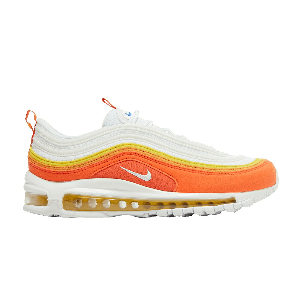 ナイキ マックス ラッシュ 橙 オレンジ エアマックス 'ATHLETIC CLUB' スニーカー メンズ NIKE AIR MAX 97 / RUSH ORANGE VIVID SULFUR LIGHT｜スニケス