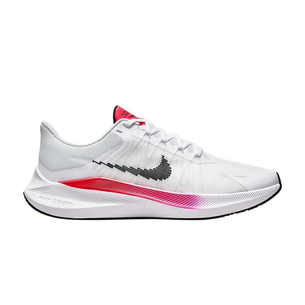 ナイキ 白色 ホワイト クリムゾン RAWDACIOUS スニーカー メンズ NIKE WINFLO 8 / WHITE BRIGHT CRIMSON TOTAL