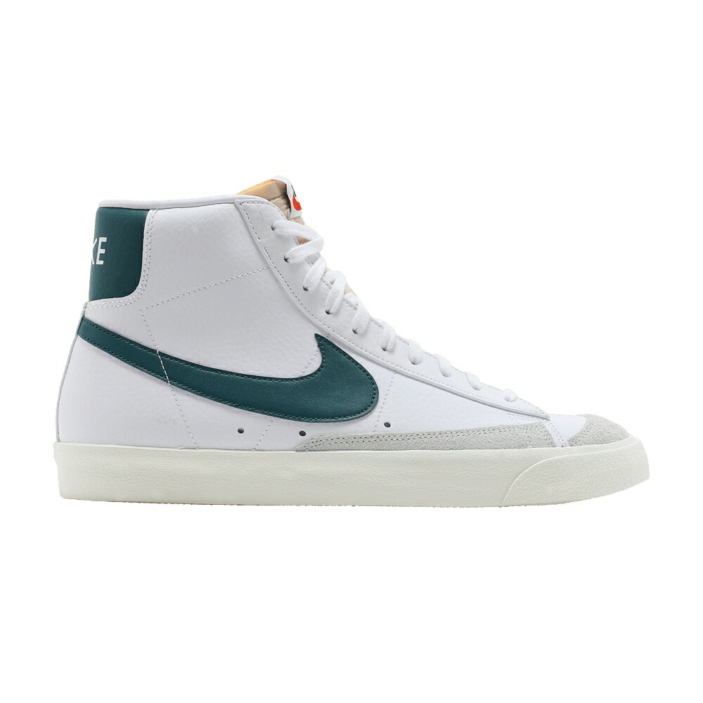 ナイキ ブレイザー ミッド ビンテージ ヴィンテージ 白色 ホワイト 緑 グリーン 77 WHITE GREEN スニーカー メンズ NIKE BLAZER MID VINTAGE DARK TEAL / WHITE SAIL WHITE DARK TEAL GREEN