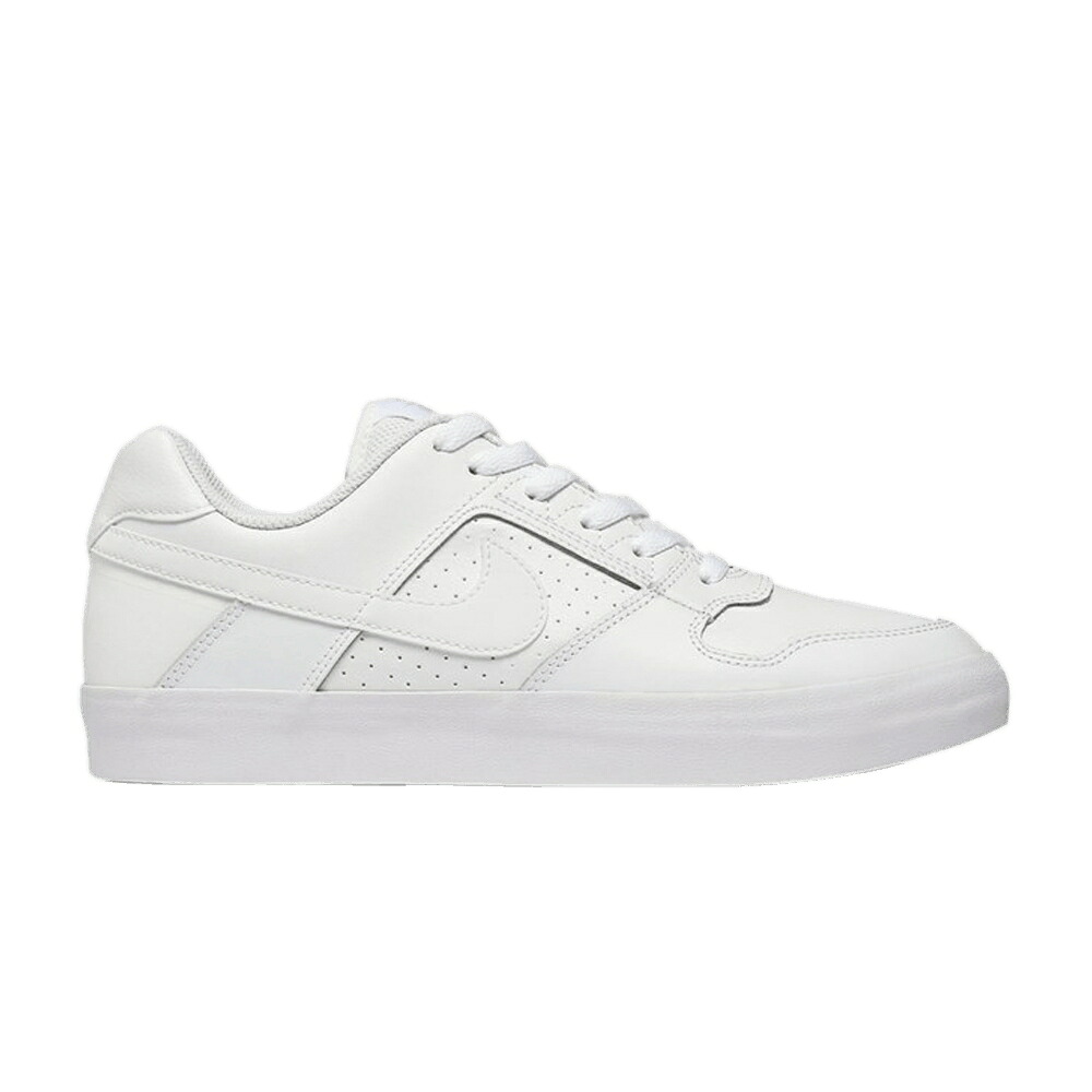 ナイキ エスビー 白色 ホワイト \'TRIPLE WHITE\' スニーカー メンズ NIKE DELTA FORCE VULC SB / WHITE WHITE WHITE｜スニケス