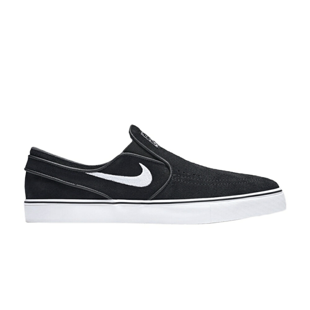 ナイキ 望遠レンズ スリッポン 黒いこと 黒いこと 白いこと 白いこと \u0027BLACK\u0027 スニーカー メンズ NIKE ZOOM STEFAN JANOSKI SLIP-ON / BLACK WHITE