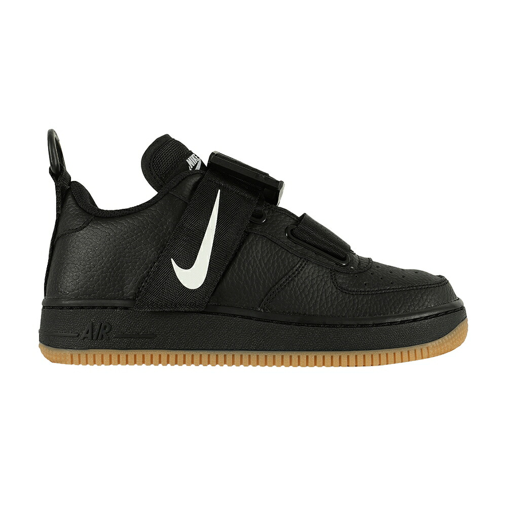 ナイキ 白いこと 白いこと 黒いこと 黒いこと 赤銅色 赤銅色 空軍 \u0027BLACK GUM\u0027 お坊っちゃん キッズ NIKE AIR FORCE 1 UTILITY GS WHITE / BLACK WHITE GUM MEDIUM BROWN もの言う花 マタニティ スニーカー