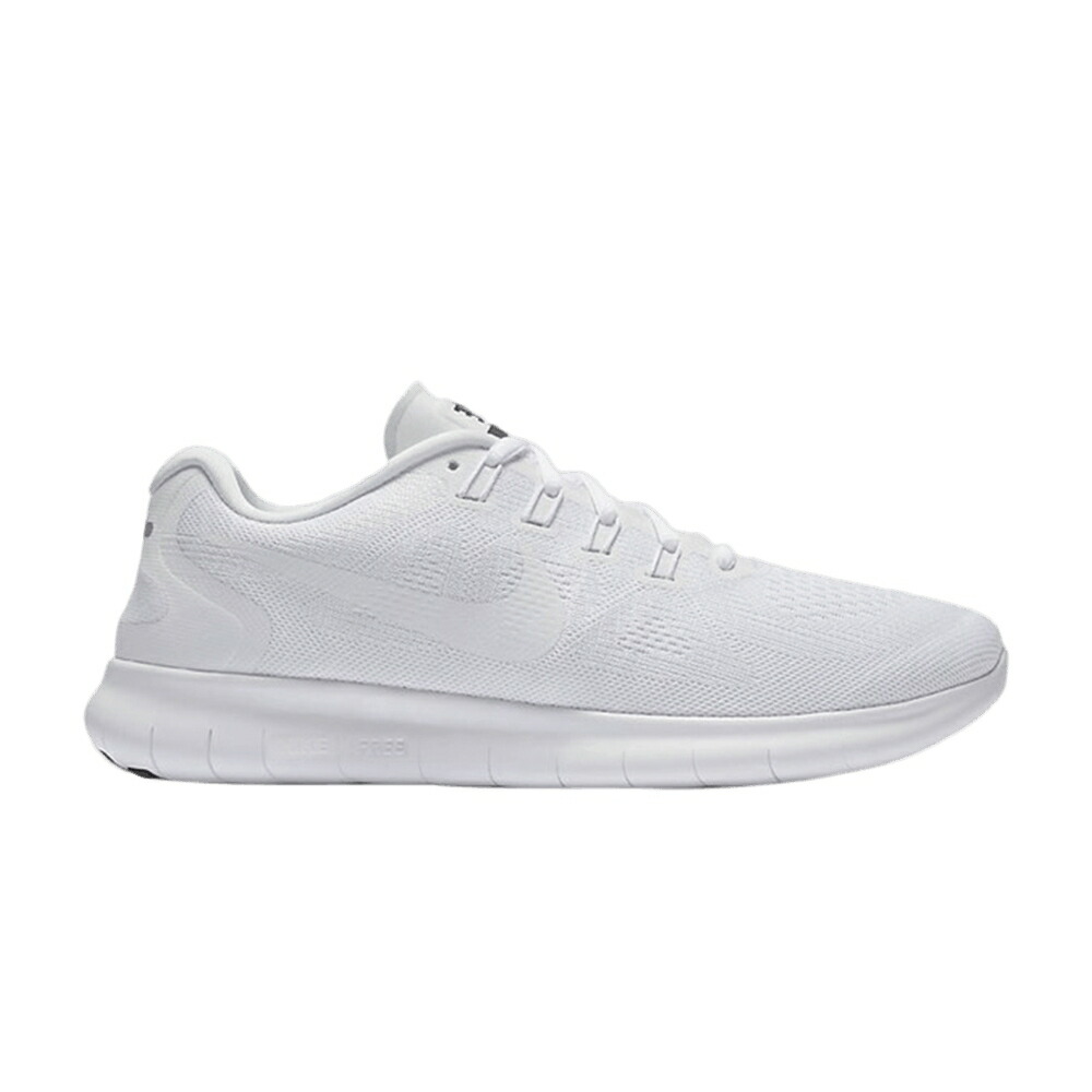 ナイキ フリー 白色 ホワイト 黒色 ブラック ピュア プラチナム WHITE スニーカー メンズ NIKE FREE RN 2017 / WHITE BLACK PURE PLATINUM WHITE